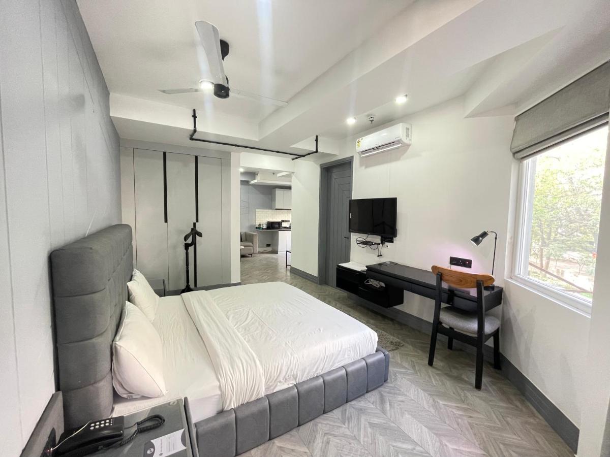 Bedchambers Serviced Apartments - Cyber City Gurgaon Exterior foto